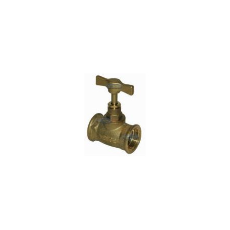 Stop tap Brass 15mm FxF