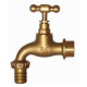 Tap Garden 20mm Heavy Pattern - Brass